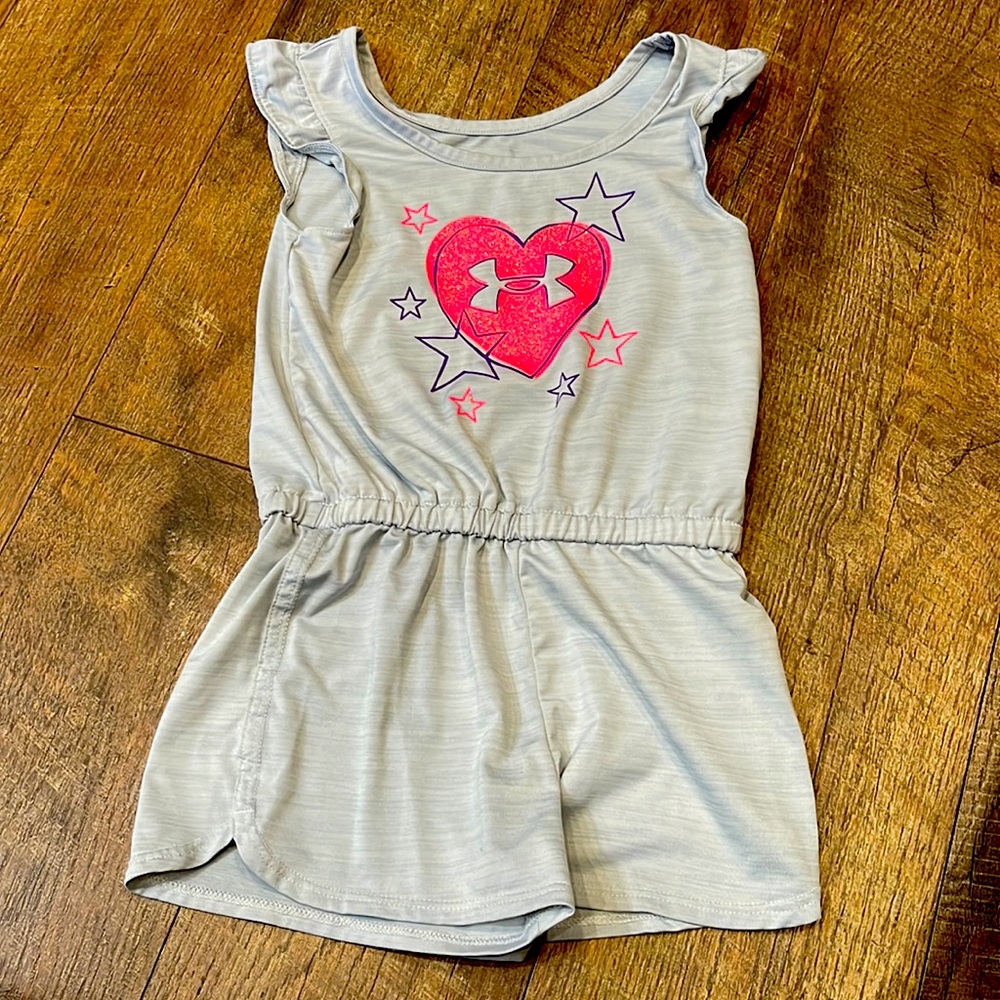 Toddler girl UA romper